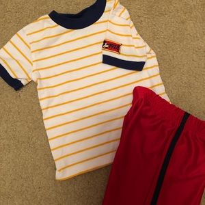 Toddler Boy Mickey Shorts Set